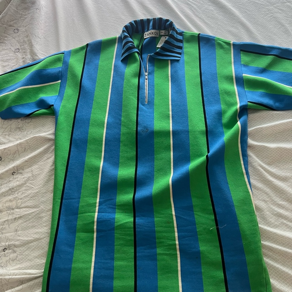 Zankov stripped shift dress